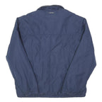 NAUTICA Mens Blue Jacket L Polyester Blend Plain Zip Lightweight
