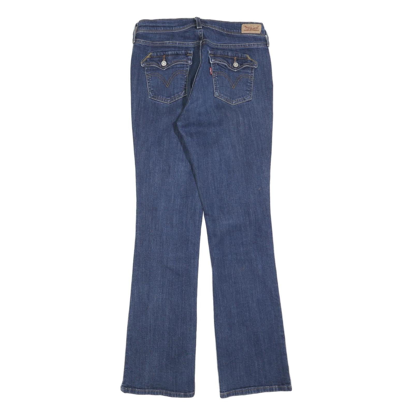 LEVI'S Womens 515 Regular Fit Bootcut Denim Medium Wash W30 L32 Classic Jeans