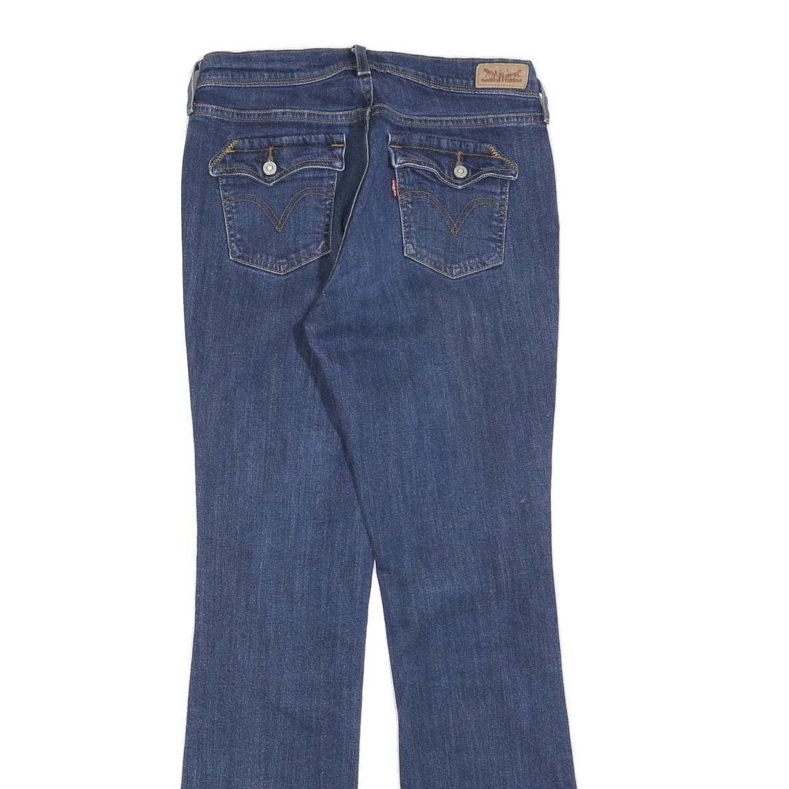 LEVI'S Womens 515 Regular Fit Bootcut Denim Medium Wash W30 L32 Classic Jeans