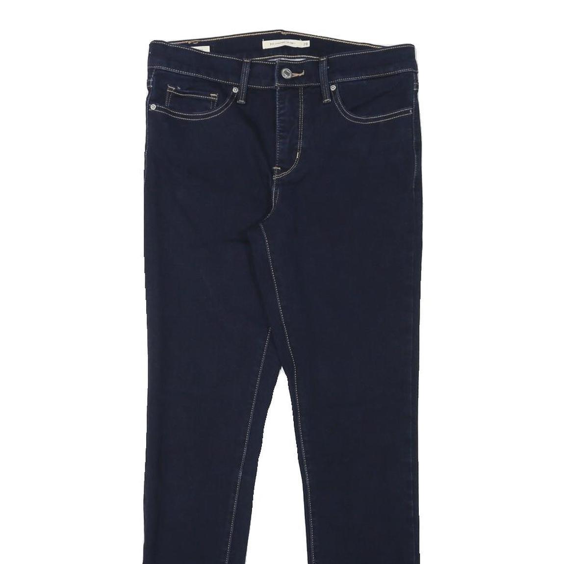 LEVI'S Womens Slim Blue Skinny Denim Medium Woven W28 L28 Classic Jeans