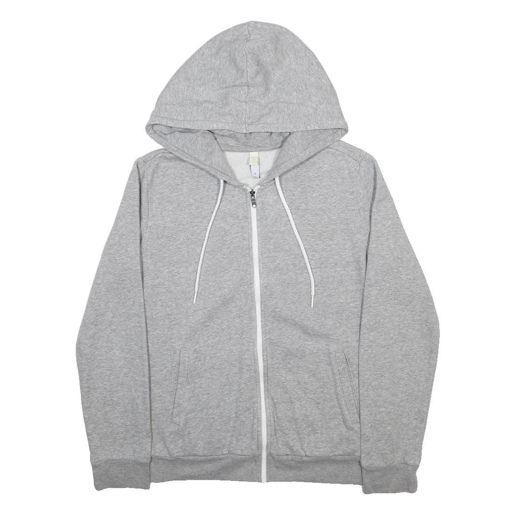 ADIDAS NEO Womens Grey Full Zip Hoodie M Casual Sweatshirt Sportswear