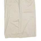 LEE Womens Beige Cotton Blend Straight Knee Length Woven Skirt M Casual