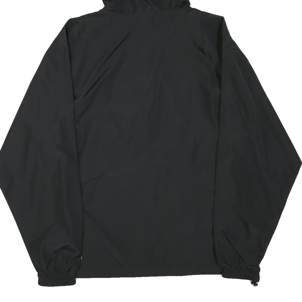 CHAMPION Mens Black Columbia College Zip Jacket S Polyester Blend Hooded