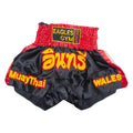 EAGLES GYM Thai Boxing Mens Sports Shorts Red S W24