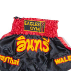 EAGLES GYM Thai Boxing Mens Sports Shorts Red S W24
