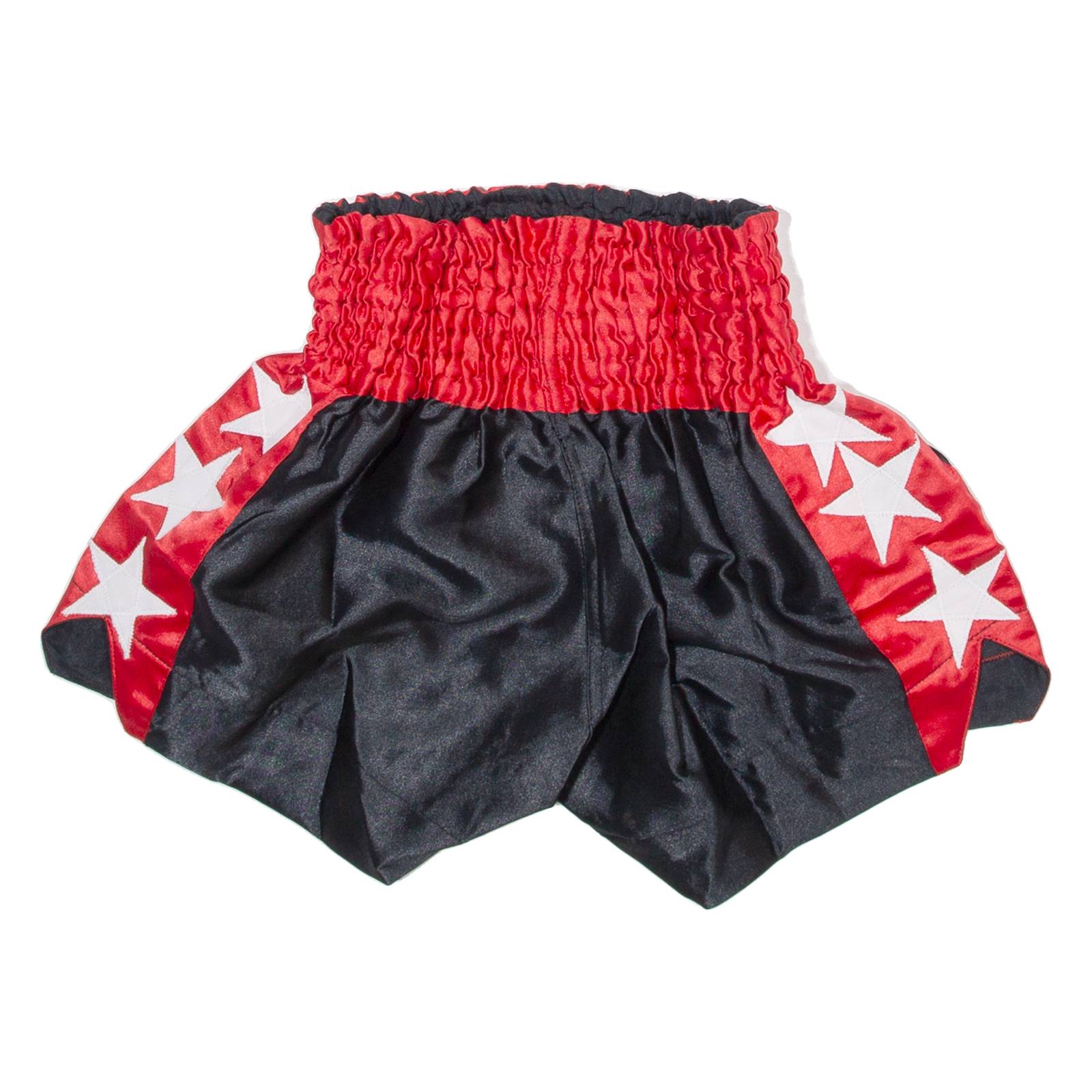 EAGLES GYM Thai Boxing Mens Sports Shorts Red S W24