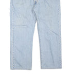 LEVI'S 501 Womens Regular Jeans Denim Light W38 L27 Classic Button Cotton Blend