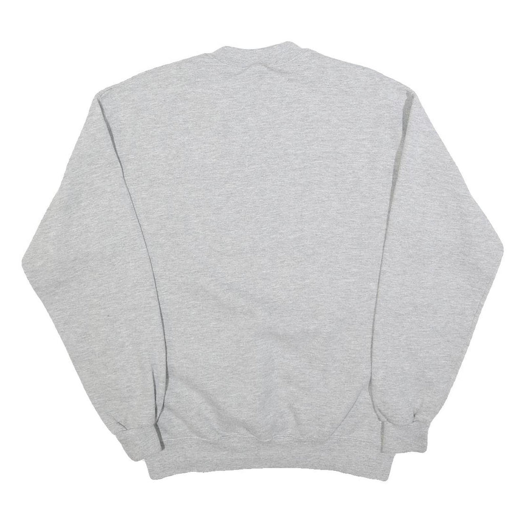 DISNEY Womens Grey Mickey Mouse Crew Neck M Cotton Blend Sweatshirt