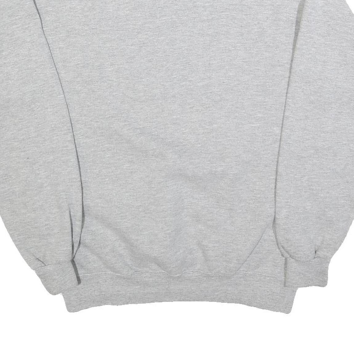 DISNEY Womens Grey Mickey Mouse Crew Neck M Cotton Blend Sweatshirt