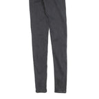 LEVI'S Womens Jeans Black Slim Skinny Denim Light W24 L32 Stylish Zip Closure