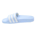 ADIDAS Adilette Womens Slider Sandals Blue & White Synthetic UK 6 Casual Beach