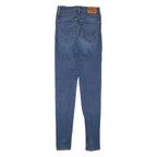 LEVI'S Mile High Womens Jeans Blue Slim Skinny Stone Wash W24 L32