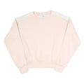 CHAMPION Womens Pink Pullover Crew Neck S Cotton Blend Jersey Sweatshirt Casual