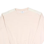 CHAMPION Womens Pink Pullover Crew Neck S Cotton Blend Jersey Sweatshirt Casual