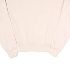 CHAMPION Womens Pink Pullover Crew Neck S Cotton Blend Jersey Sweatshirt Casual