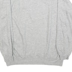 SWITCHER Womens Grey Cotton Blend Festival Graphic Crew Neck L Sweatshirt