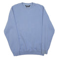 CARHARTT Mens Blue S Crew Neck Sweatshirt Cotton Blend Casual Loose Fit