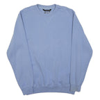 CARHARTT Mens Blue S Crew Neck Sweatshirt Cotton Blend Casual Loose Fit