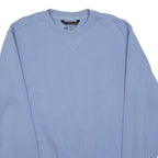 CARHARTT Mens Blue S Crew Neck Sweatshirt Cotton Blend Casual Loose Fit