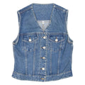 JACK MORGAN Womens Denim Gilet Blue S