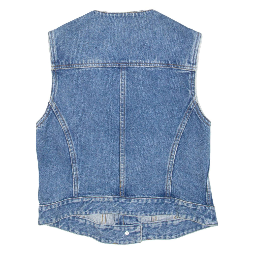 JACK MORGAN Womens Denim Gilet Blue S