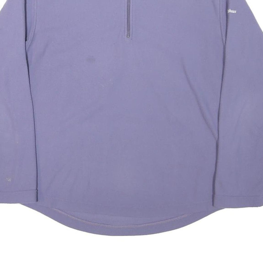 BERGHAUS Womens Purple Lavender Zip Jacket M Polyester Blend Outdoor Activewear