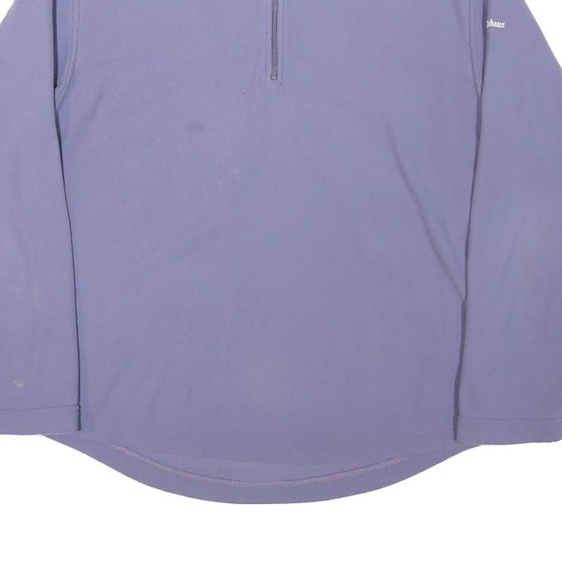 BERGHAUS Womens Purple Lavender Zip Jacket M Polyester Blend Outdoor Activewear