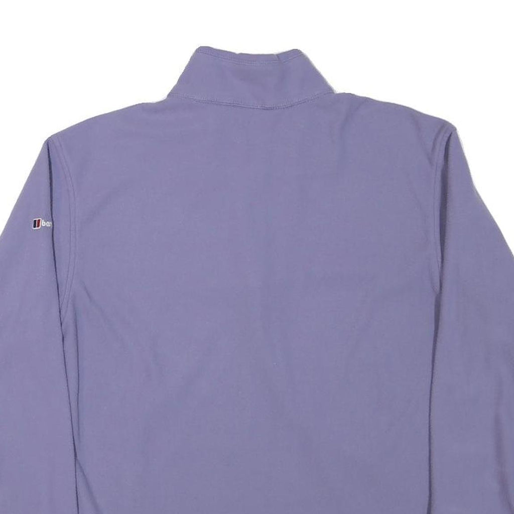 BERGHAUS Womens Purple Lavender Zip Jacket M Polyester Blend Outdoor Activewear