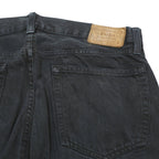 POLO RALPH LAUREN Mens Jeans Black Regular Straight Denim W32 L30 Classic Zip