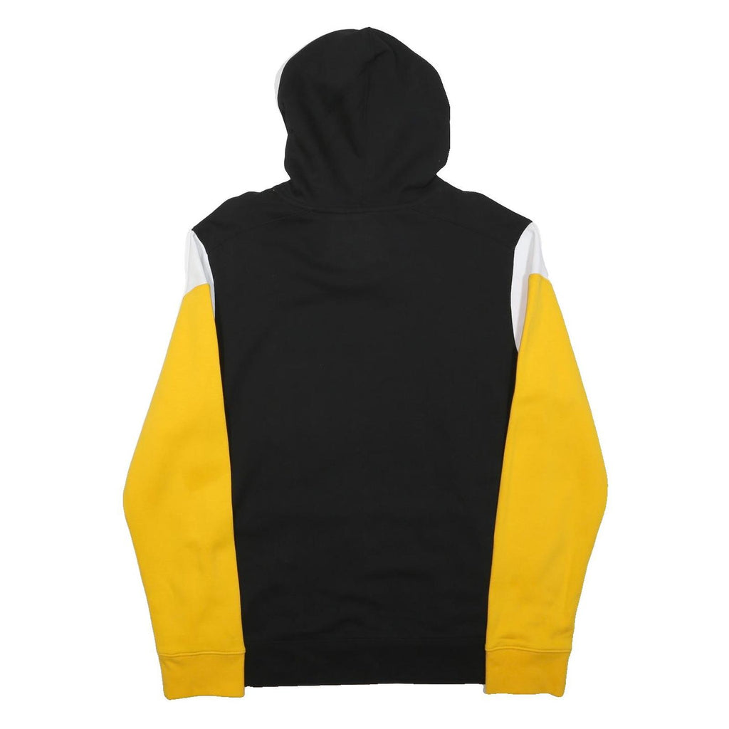 FANATICS Mens Black & Yellow Pittsburgh Steelers Hoodie M NFL Team Sweatshirt
