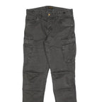 PME LEGEND Mens Cotton Blend Grey Slim Cargo Trousers W32 L34 Casual Utility