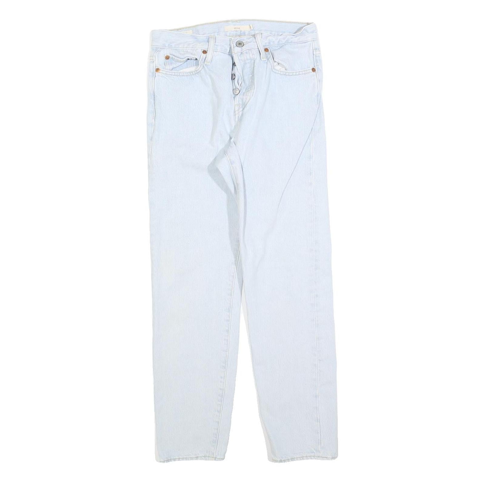 LEVI'S Womens Jeans Blue Regular Straight Denim Light W26 L28 Classic Cotton