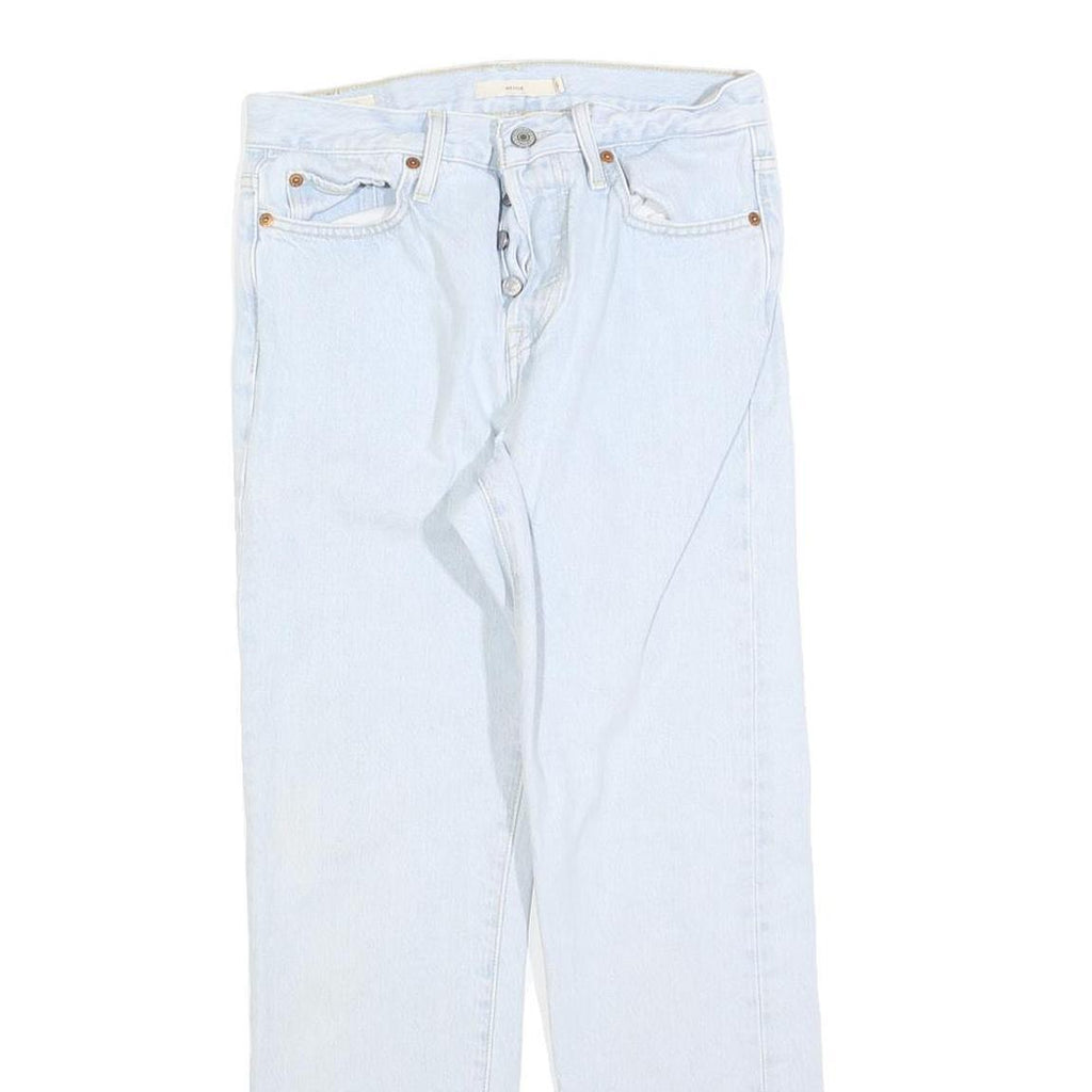 LEVI'S Womens Jeans Blue Regular Straight Denim Light W26 L28 Classic Cotton