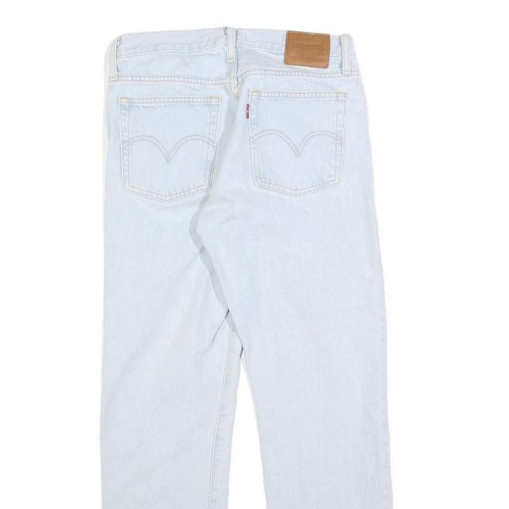 LEVI'S Womens Jeans Blue Regular Straight Denim Light W26 L28 Classic Cotton