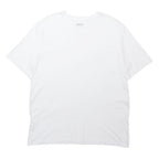 BOSS Mens White Classic T-Shirt XL Short Sleeve Crew Neck Cotton Blend