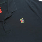 NIKE Mens Black Colourblock Short Sleeve Polo Shirt L Sportswear Casual
