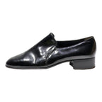 BALLY Pump Shoes Black Leather Mens UK 5.5