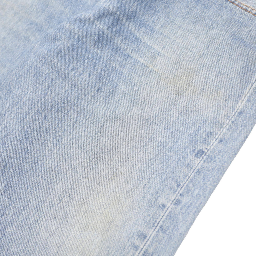 LEVI'S 501 Mens Classic Jeans Blue Denim W34 L27 Button Cotton Blend