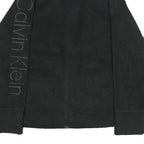 CALVIN KLEIN PERFORMANCE Womens Black Jacket XL Polyester Plain Zip Comfort