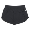 NIKE Womens Black Running Shorts M W30 Sportswear Polyester Blend Lightweight