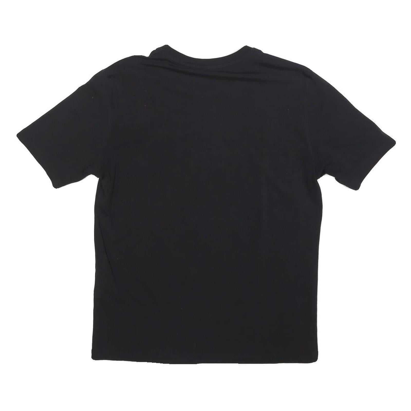 LOVE MOSCHINO Womens Black Graphic T-Shirt M Short Sleeve Crew Neck Cotton Blend