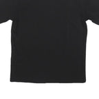 LOVE MOSCHINO Womens Black Graphic T-Shirt M Short Sleeve Crew Neck Cotton Blend