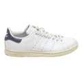ADIDAS Stan Smith Womens Classic Leather Trainers White Navy UK 5 Casual