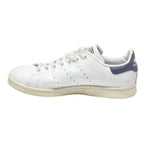ADIDAS Stan Smith Womens Classic Leather Trainers White Navy UK 5 Casual