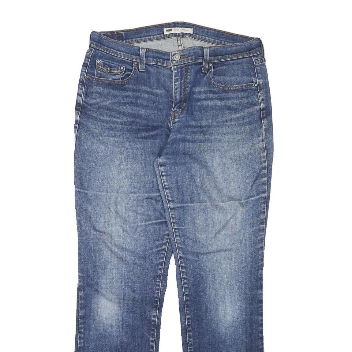 LEVI'S 505 Womens Jeans Blue Regular Straight Denim Medium W32 L31 Classic Style