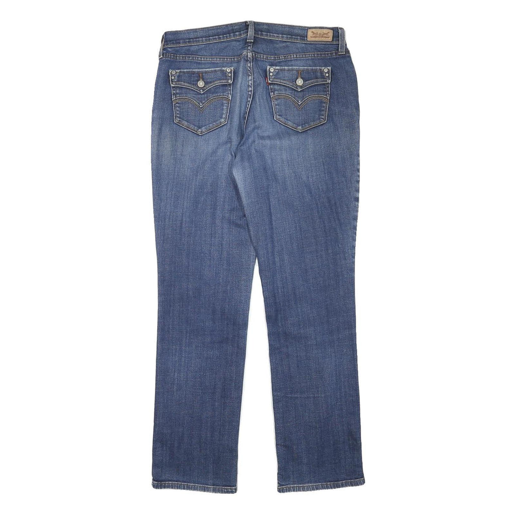 LEVI'S 505 Womens Jeans Blue Regular Straight Denim Medium W32 L31 Classic Style