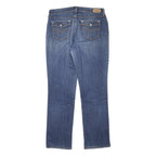 LEVI'S 505 Womens Jeans Blue Regular Straight Denim Medium W32 L31 Classic Style