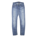 ONLY Womens Slim Blue Denim Light Wash Jeans W27 L31 Stretch Cotton Blend Zip