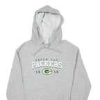 NFL Green Bay Packers Mens Grey Hoodie USA M