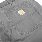 CARHARTT Mens Cotton Blend Grey Relaxed Leg Trousers W36 L30 Workwear Durable
